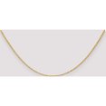 thumbnail image 2 of 14K Yellow Gold 1.3mm Solid D/C Machine-Made Chain (16 X 1.3) Made In India m012l-16, 2 of 5