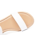 thumbnail image 3 of Women's Platform Wedge Heel Sandals - Buckle Ankle Strap, Open-Toe Comfortable Insole Lightweight Rubber Sole Casual Summer Sandals, 3 of 7