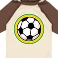 thumbnail image 4 of Inktastic Soccer Ball Sports Boys or Girls Long Sleeve Baby Bodysuit, 4 of 5