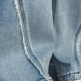 thumbnail image 6 of JUMEYU Girls Skinny Jeans Girls Skinny Jeans High Waisted Straight Leg Button Jeans Casual Pocket Denim Pants Size 13-14 (Light Blue,13-14 Years), 6 of 8