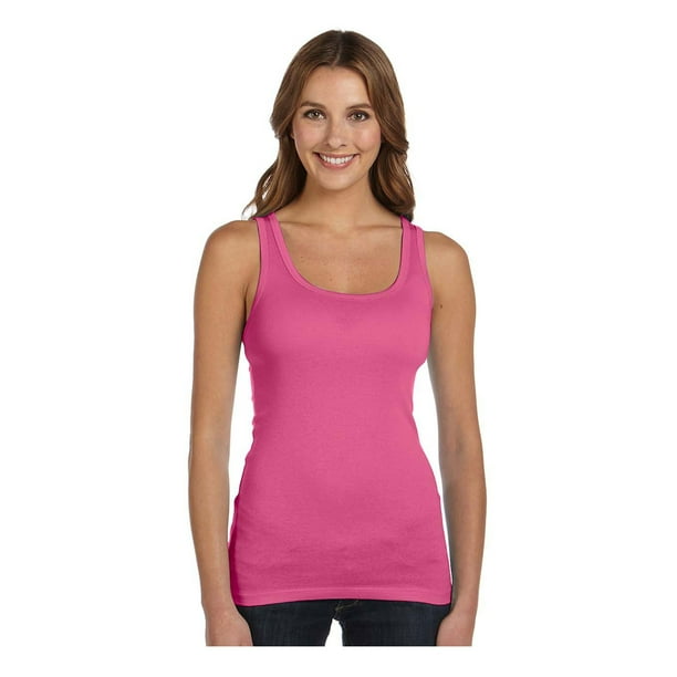 BELLA+CANVAS Bella+Canvas Women's Longer Length Sheer Rib Tank Top