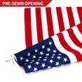 thumbnail image 6 of Three Stars 4th of July Garden Flag Patriotic American Star Flag and Strip Floral Welcome Small Garden Flag 12.5 x 18 Inch Double Sided Yard Flag Independence Day Memorial Day Yard Outdoor Decor I, 6 of 6