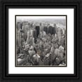 thumbnail image 1 of Uicker, Ralf 26x26 Black Ornate Wood Framed with Double Matting Museum Art Print Titled - New York the Polish Embassy I, 1 of 4