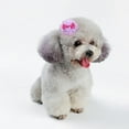 thumbnail image 5 of Horquillas para el pelo hechas a mano con bonitos patrones, accesorios para el pelo para el cuidado del perro, para mascota, gato, Dogmix style2, 5 of 5