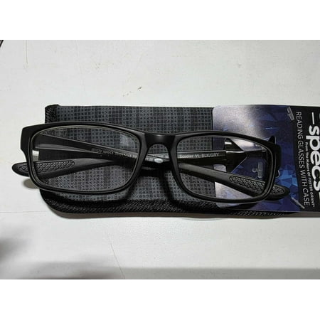 Simply Specs Reading Glasses Scooter Black +2.50