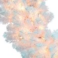 thumbnail image 2 of Guirnalda Navideña Picea Blanca Cristal Vickerman 2.7m con LED, 2 of 2