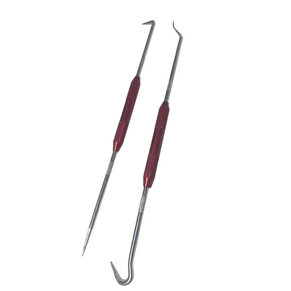 OUNONA 2pcs Oil Seal Pullers Car Gasket Aluminum Alloy Handle Sealer Remover Hand Tools Oil Seal Gasket Puller