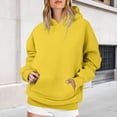 thumbnail image 2 of IMENGL Women's Hoodies Sweatshirts Loose Fit Fleece Long Sleeve Shirts Pullover Fall Clothes with Pocket Oversized Casual Essentials Hoodie,S-5XL, 2 of 7