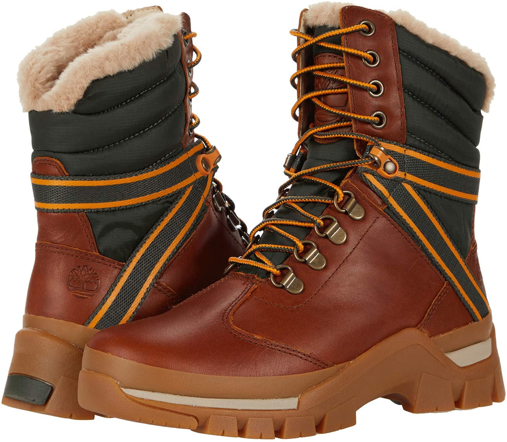 Timberland jenness falls waterproof insulated leather and fabric boot Clearance
