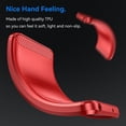 thumbnail image 4 of for Samsung Galaxy A14 5G case,Galaxy A14 case with HD Screen Protector,Fashion Shock-Absorption Flexible TPU Bumper Soft Rubber Protective Phone Case Cove for Samsung Galaxy A14 5G, Red, 4 of 17