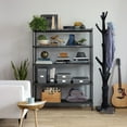 thumbnail image 2 of Design Ideas MeshWorks 5-Tier Metal Storage Shelving Unit Rack, Black, 2 of 7