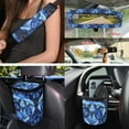 thumbnail image 4 of KUIFORTI Turtle Car Seat Covers Full Set of 15 PCS, Blue Steering Wheel Cover Men Car Accessories Interior Decor Universal Fit Front and Split Bench Rear for SUV, Sedan, Van, Washable, 4 of 7