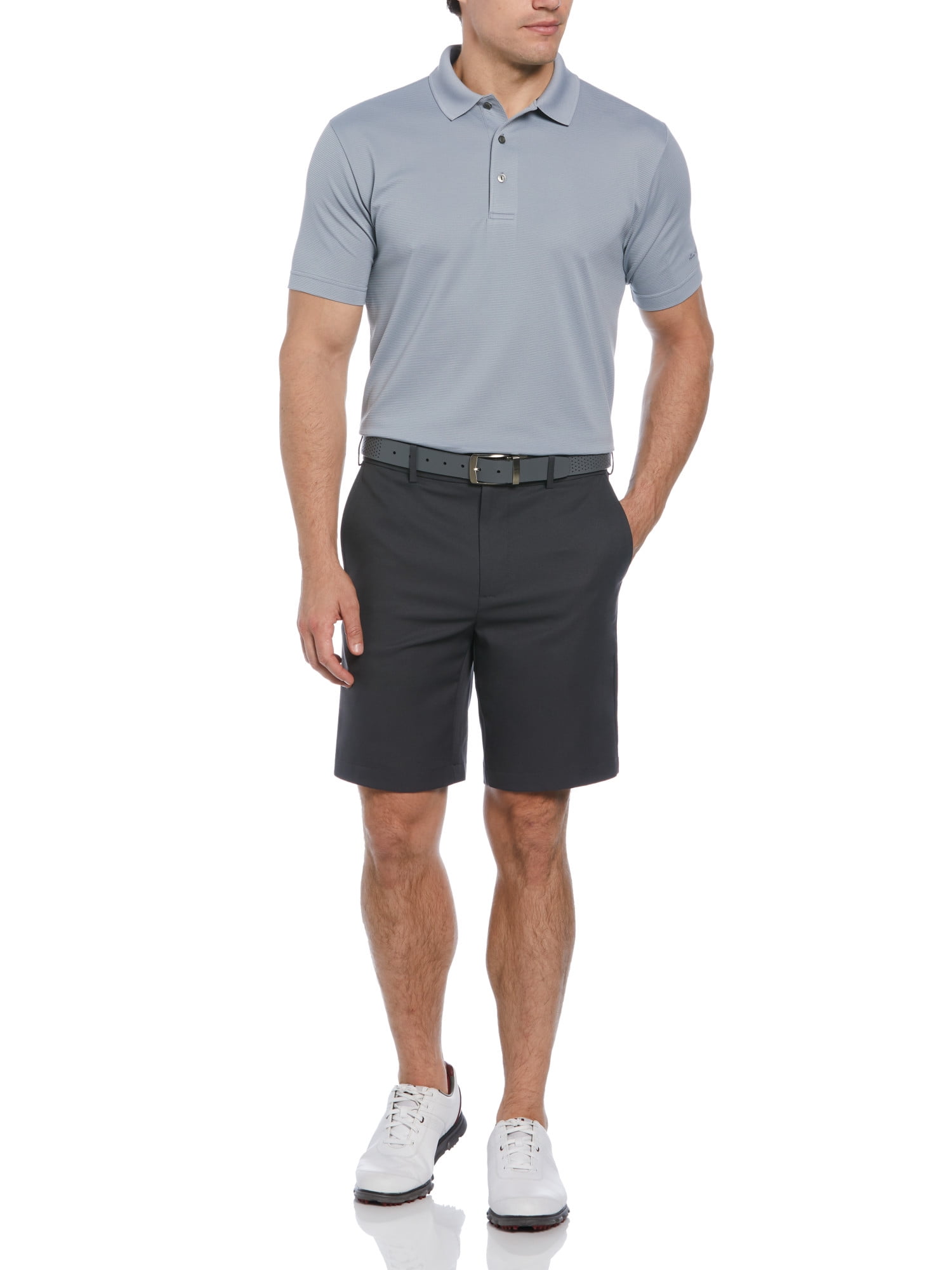 Ben Hogan Men's & Big Men's Performance Solid Polo Shirt with Short Sleeves, Sizes S-5XL