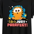 thumbnail image 3 of Garfield  - Life Is Just Purrfect - Women's Oversized T-Shirt, 3 of 5