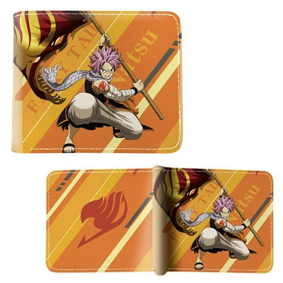 Natsu Dragneel Style A - Fairy Tail 4x5" Bi-Fold Wallet