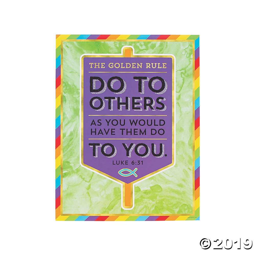 The Golden Rule Poster