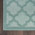 thumbnail image 6 of Nourison Easy Care 2' x 6' Aqua Teal Outdoor Rug, 6 of 9