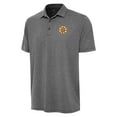 thumbnail image 2 of Men's Antigua Heather Black Boston Bruins Scheme Polo, 2 of 3