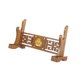 thumbnail image 4 of Soporte para , estante multiusos con marco de madera, soporte para de escritorio para Tanto, flauta, Wakizashi, decoración de dojo de 1 nivel, 4 of 9