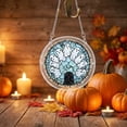 thumbnail image 4 of Acrylic Puzzles Suncatcher for Halloween Decoration, 83 Pieces Stained Glass Window Hanging Sun Catcher Puzzle Kit for Windows Hanging Garden Decoration, 4 of 7