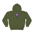 thumbnail image 3 of Purple Cross Hoodie, 3 of 9
