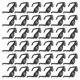 thumbnail image 4 of 120pcs Mini Gafas de sol Muñeca DIY Decoración Accesorios Kids Play Play House Juguetes, 4 of 5