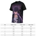 thumbnail image 2 of Solo Leveling Shirts Men's Short Sleeve Printed T-Shirt Graphic Comfortable Tee Tops Summer Blouse S, 2 of 5
