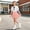 Pink, variant on Girls' JK School Uniform Outfit Cute 2 Piece Set Lapel Short Sleeve Shirt Top and Pleated Skirt, 2-15Y Pink