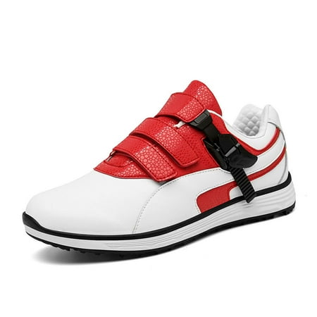 

Earlde Women Men Waterproof Spikeless Golf Shoes with Lace System