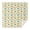 Pioneer Flower Floral-3, variant on Pioneer Flower Floral Print Pattern Square Tablecloth, Waterproof Wipeable Spillproof Washable Table Cover for Home Kitchen Party Decor, 42"x42"