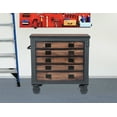 thumbnail image 2 of Duramax 36 inches 5-Drawers Rolling Tool Chest with Wood Top, 2 of 10