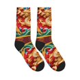 thumbnail image 4 of Athletic Socks Chinese Dragon Sport Running Calf Socks Crew Socks for Men Women, 4 of 7