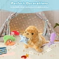 thumbnail image 5 of MorisMos 18" Tie-staining Brown Walrus Stuffed Animal Mommy Walrus and Baby Starfish/Lobster/Crab/Squid Plush Toys, 5 of 8