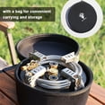 thumbnail image 3 of Réchauds à Allumage Électronique Extérieurs Accessoire de Cuisson Portable Réchaud à Gaz Pliable Réchaud à Cartouche Réglable pour Camping Randonnée, 3 of 8