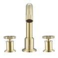 thumbnail image 3 of Ancona Widespread Two-Handle 3-Hole Bathroom Faucet in Brushed Champagne Gold, 3 of 6