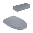 thumbnail image 2 of CoudarTitie Toilet Lid Seat Cover Set Stretch for Bathroom Soft Machine Washable Comfortable, 2 of 8
