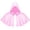Pink, variant on Womens Cotton Halloween Costume Hooded Poncho Cape Short Cloak Open Front Tie Bow Shrug Shawl for Gothic Renaissance Outfit, Pink, Free Size