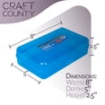 thumbnail image 6 of Craft County Heavy Duty Student Storage Box | Ideal For Pens, Pencil, Calculator | School Supplies Pencil Box, 6 of 6