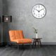 thumbnail image 5 of Reloj de pared moderno de 12 pulgadas, reloj de cocina de cuarzo silencioso, funciona con pilas, redondo, fácil de leer para el hogar/oficina/escuela, 5 of 5
