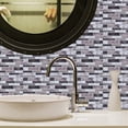 thumbnail image 6 of Self Adhesive Tile Plane Wall Sticker, 2 Set 20Pcs Crystal Tile Stickers 10Cm X 10Cm Pvc Wall Decals For Kitchen Bathroom Glass Door Window Car Body, Easy To Apply Reuse No, 6 of 7