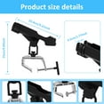 thumbnail image 2 of AEVXKHI 2PCS Boat Fishing Rod Holder, 360° Rotation Canoe Fishing Pole Rack with Enlarge Clamp, Large Opening Fit Round/Square Tube Boat Fishing, Fishing Gear, Fishing Gifts for Men, 2 of 11