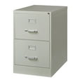 thumbnail image 3 of Hirsh Pro 26.5" Deep 2 Drawer Legal Width Metal Vertical File Cabinet, Commercial Grade, Gray, 3 of 5