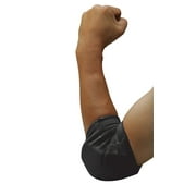 Elbow Pads Sports Martial Arts Elastic Cloth Padded Guard Jiu Jitsu Judo MMA Sports (Black, Adult X-Large)