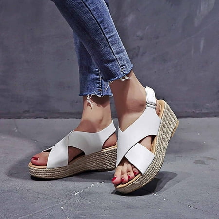 

lulshou Womens Sandals Low-top Exports Increased Rubber Viscose Shoes Side Air Rear Air Women s Shoes
