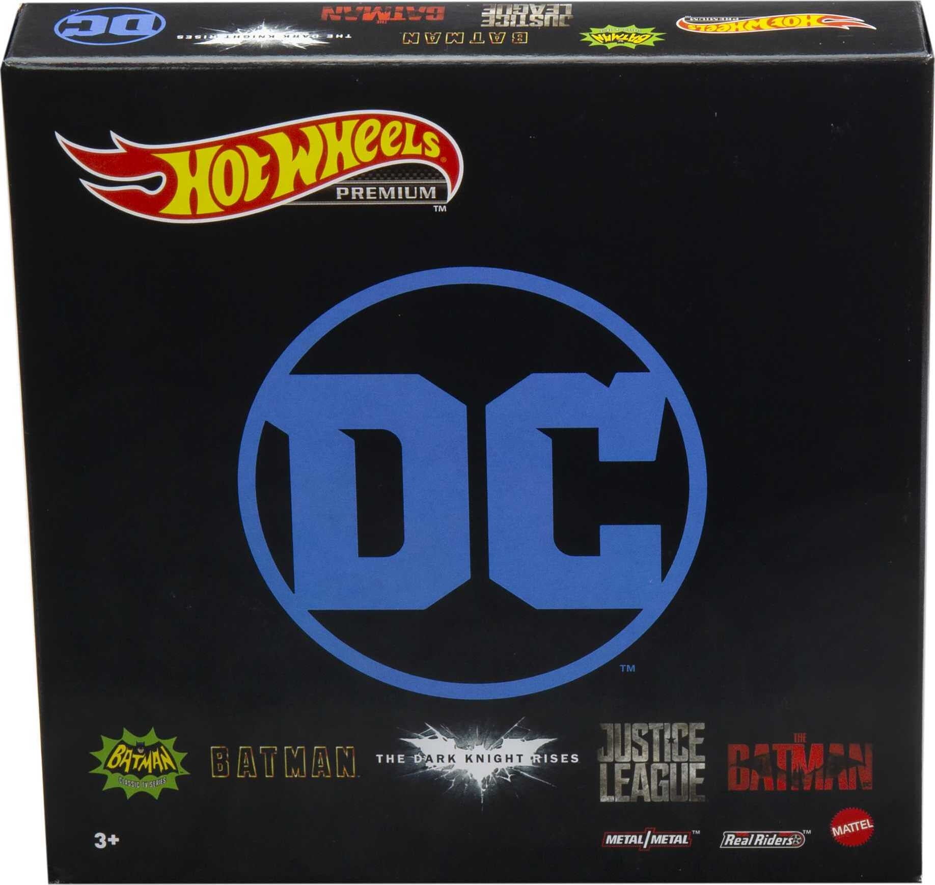 Hot Wheels Batman 5 Car Set Bundle Version 1