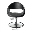 thumbnail image 2 of Salon Styling Chair MILLA BLACK Standard Base (Pump 12) Salon Furniture, 2 of 5