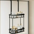thumbnail image 4 of 2025 Summer Over the Door Shower Caddy, Bathroom Hanging Organizer Shelf Basket Storage Rack Rustproof, No Drilling Bathroom Door Storage Rack for Inside Shower, 4 of 9