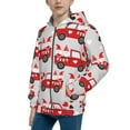 thumbnail image 2 of Kdxio Gnomes On The Car Pattern Kids Boys Girls Zip Up Hoodie 3D Printed Hooded Sweatshirt Hoody Coat with Pocket 7-12 Y-Small, 2 of 6
