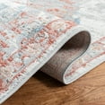 thumbnail image 5 of SAFAVIEH Shivan Henrika Traditional Distressed Area Rug, Ivory/Rust, 4' x 6', 5 of 8