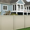 Outdoor Essentials Pro Series Lakewood 6x8 Tan Vinyl Privacy Fence